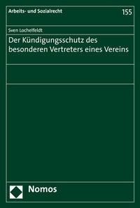 Abbildung von: Der Kündigungsschutz des besonderen Vertreters eines Vereins - Nomos