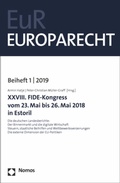 Cover: XXVIII. FIDE-Kongress vom 23. Mai bis 26. Mai 2018 in Estoril - Nomos