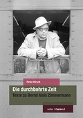 Cover: Die durchbohrte Zeit - Wolke Verlag
