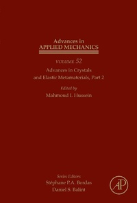 Enlarge image Cover: Advances in Crystals and Elastic Metamaterials, Part 2 - Academic Press