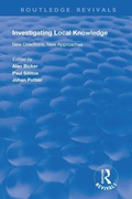Cover: Investigating Local Knowledge - Routledge
