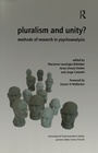 Cover: Pluralism and Unity? - Routledge