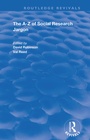 Cover: The A-Z of Social Research Jargon - Routledge