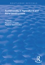 Cover: Sustainability in Agricultural and Rural Development - Routledge