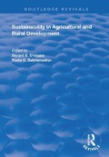 Cover: Sustainability in Agricultural and Rural Development - Routledge