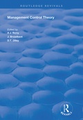 Cover: Management Control Theory - Routledge
