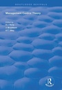 Cover: Management Control Theory - Routledge