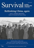 Cover: Survival 60.3 - Routledge