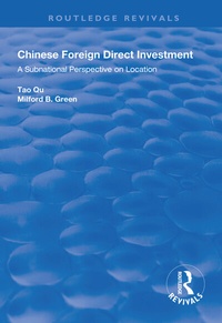 Enlarge image Cover: Chinese Foreign Direct Investment - Routledge