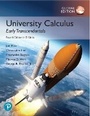 Cover: University Calculus: Early Transcendentals, Global Edition - Pearson Education Limited