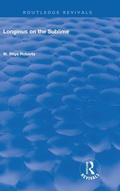 Cover: Longinus on the Sublime - Routledge