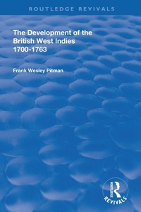 Abbildung von: The Development of the British West Indies - Routledge