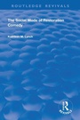 Cover: Social Mode of Restoration Comedy - Routledge