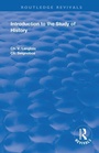 Cover: Introduction to the Study of History - Routledge