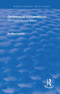 Enlarge image Cover: The Three Literary Letters - Routledge