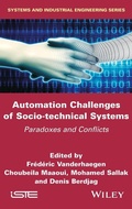Cover: Automation Challenges of Socio-technical Systems - Wiley-ISTE