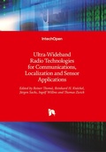 Cover: Ultra-Wideband Radio Technologies for Communications, Localization and Sensor Applications - In Tech