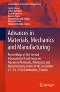 Cover: Advances in Materials, Mechanics and Manufacturing - Springer