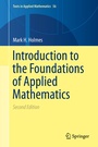 Cover: Introduction to the Foundations of Applied Mathematics - Springer