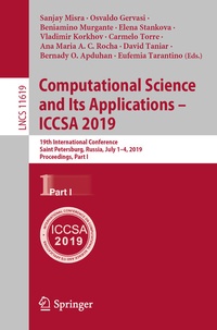 Abbildung von: Computational Science and Its Applications - ICCSA 2019 - Springer
