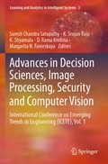 Cover: Advances in Decision Sciences, Image Processing, Security and Computer Vision - Springer