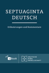 Abbildung von: Septuaginta Deutsch - Deutsche Bibelgesellschaft