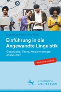 Cover: Einf&uuml;hrung in die Angewandte Linguistik - J.B. Metzler