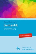 Cover: Semantik - J.B. Metzler