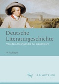 Cover: Deutsche Literaturgeschichte - J.B. Metzler