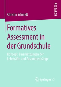 Bild: Formatives Assessment in der Grundschule - Springer VS