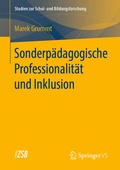 Cover: Sonderp&auml;dagogische Professionalit&auml;t und Inklusion - Springer VS