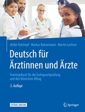 Cover: Deutsch f&uuml;r &Auml;rztinnen und &Auml;rzte - Springer