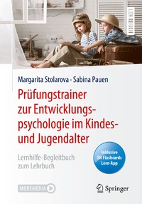 Abbildung von: Prüfungstrainer zur Entwicklungspsychologie im Kindes- und Jugendalter - Springer