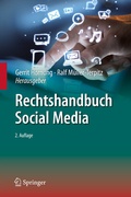 Cover: Rechtshandbuch Social Media - Springer