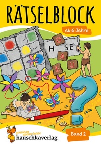 Abbildung von: Rätselblock ab 6 Jahre - Band 2 - Hauschka Verlag