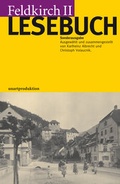 Cover: FELDKIRCH LESEBUCH II - unartproduktion