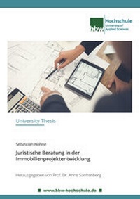 Abbildung von: Juristische Beratung in der Immobilienprojektentwicklung - WeltTrends
