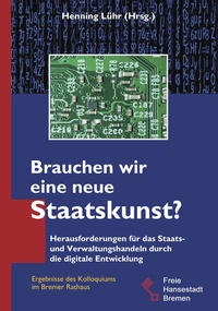 Abbildung von: Brauchen wir eine neue Staatskunst? - Kellner Verlag