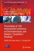 Cover: Proceedings of 14th International Conference on Electromechanics and Robotics "Zavalishin's Readings" - Springer