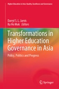 Cover: Transformations in Higher Education Governance in Asia - Springer