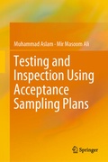 Cover: Testing and Inspection Using Acceptance Sampling Plans - Springer