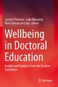 Cover: Wellbeing in Doctoral Education - Springer