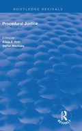 Cover: Procedural Justice - Routledge