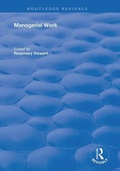 Cover: Managerial Work - Routledge