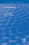 Cover: Lord Shaftesbury - Routledge