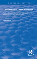 Cover: Three Medieval Greek Romances - Routledge