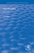 Cover: Varia Socratica - Routledge