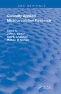 Cover: Clinically Applied Microcirculation Research - Routledge