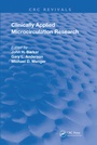 Cover: Clinically Applied Microcirculation Research - Routledge