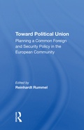 Cover: Toward Political Union - Routledge